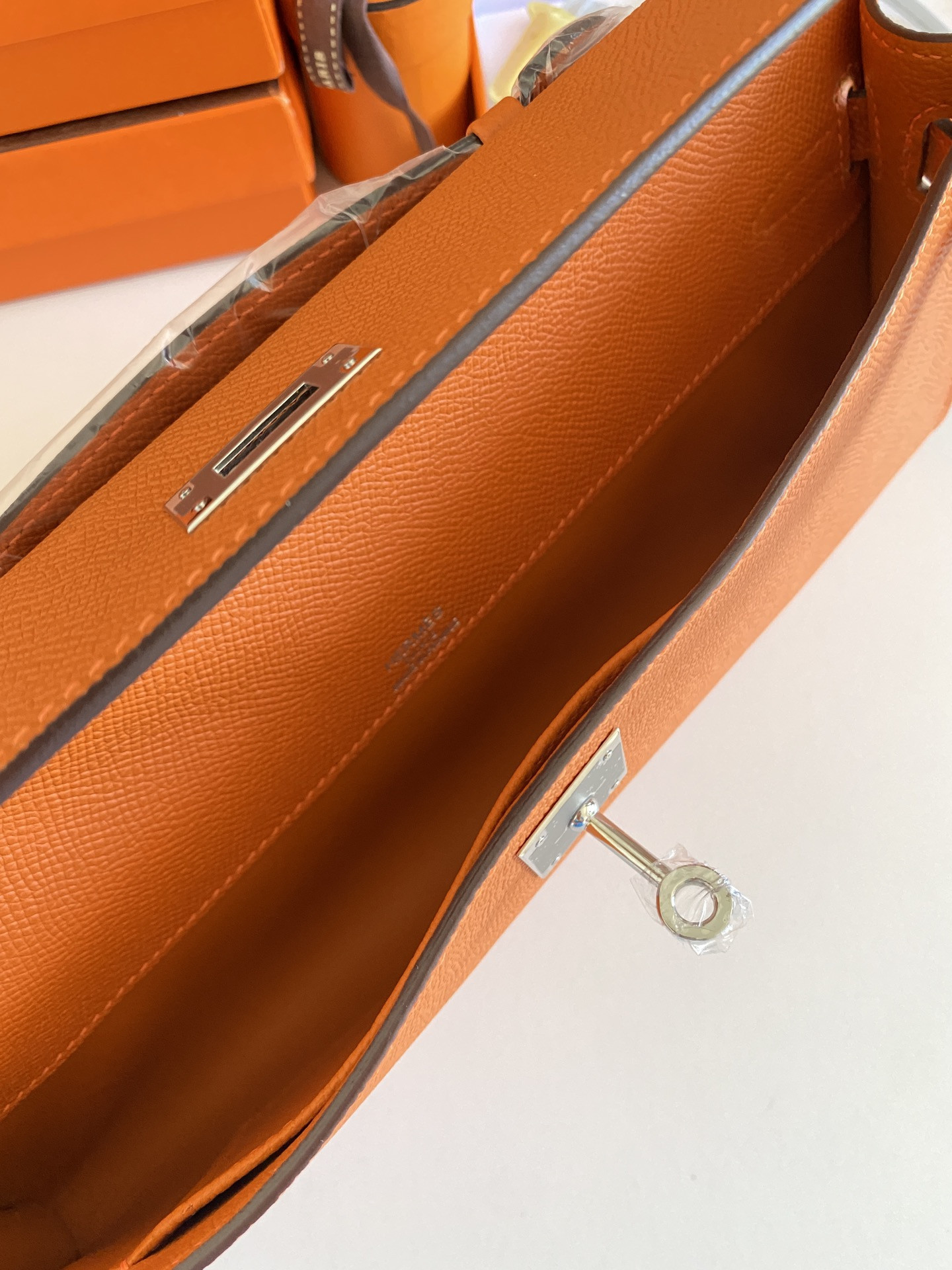 H**mes kelly cut 31cm epsom leather