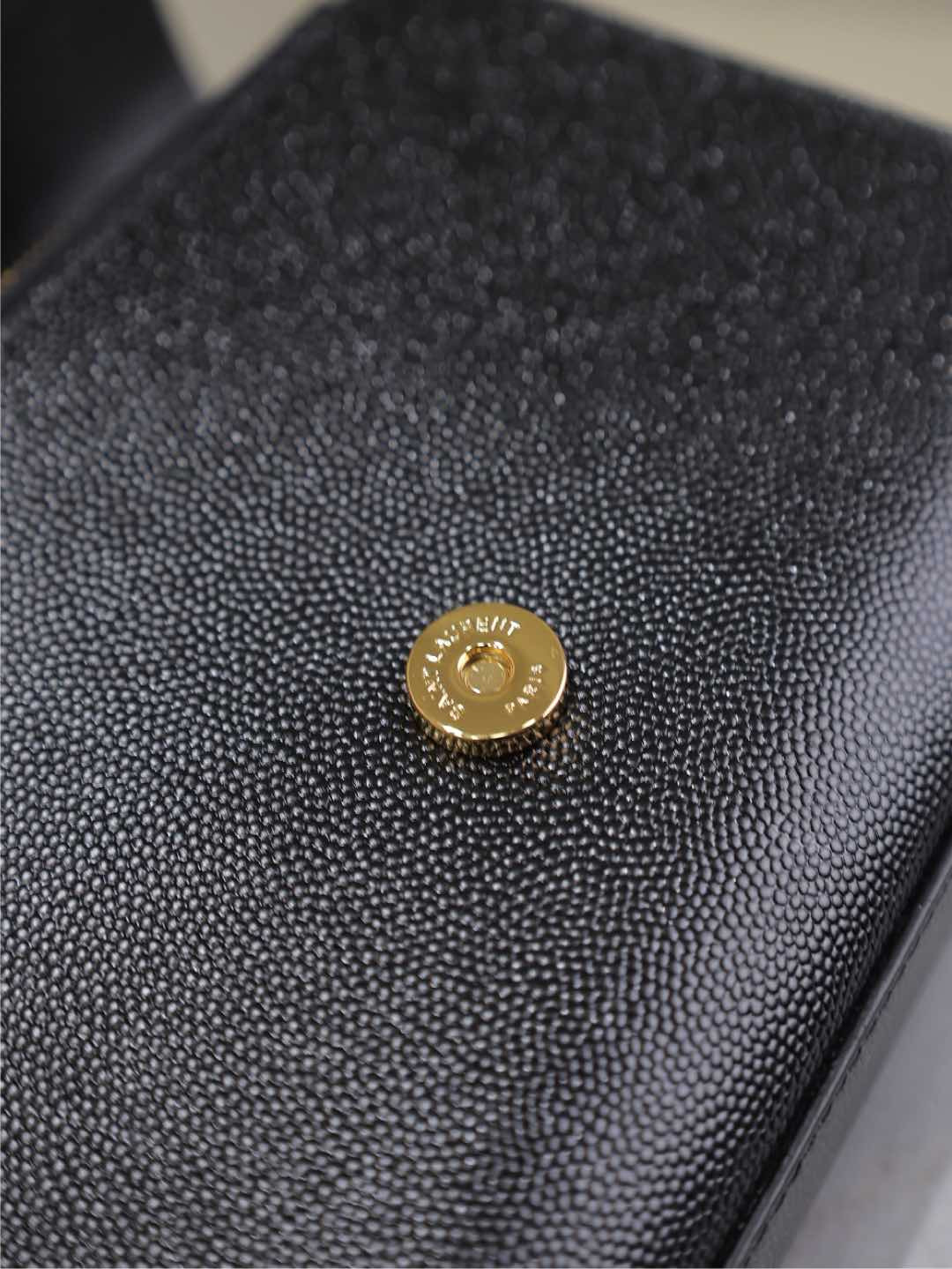 Y*L kate belt bag in grain de poudre-embossed leather 18x12x4.5cm