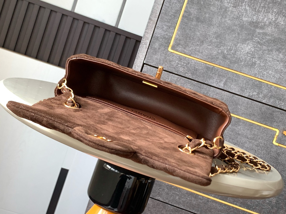 Ch*el mini classic 11.12 handbag 20 12×20×6cm