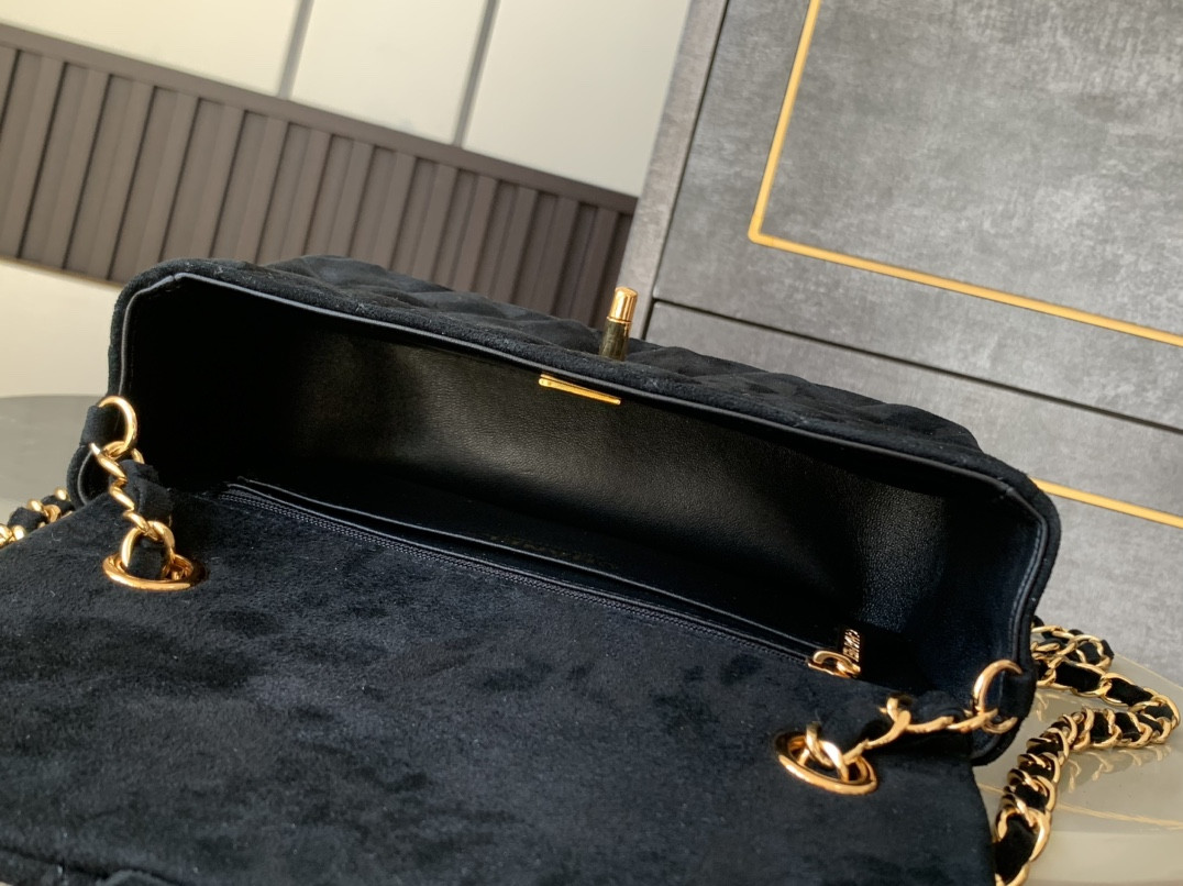Ch*el mini classic 11.12 handbag 20 12×20×6cm