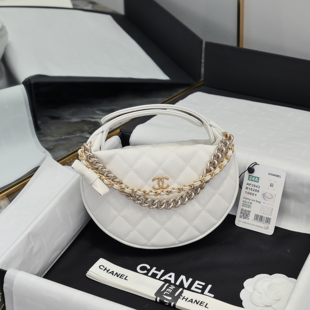 Ch*el clutch 18x17x8cm