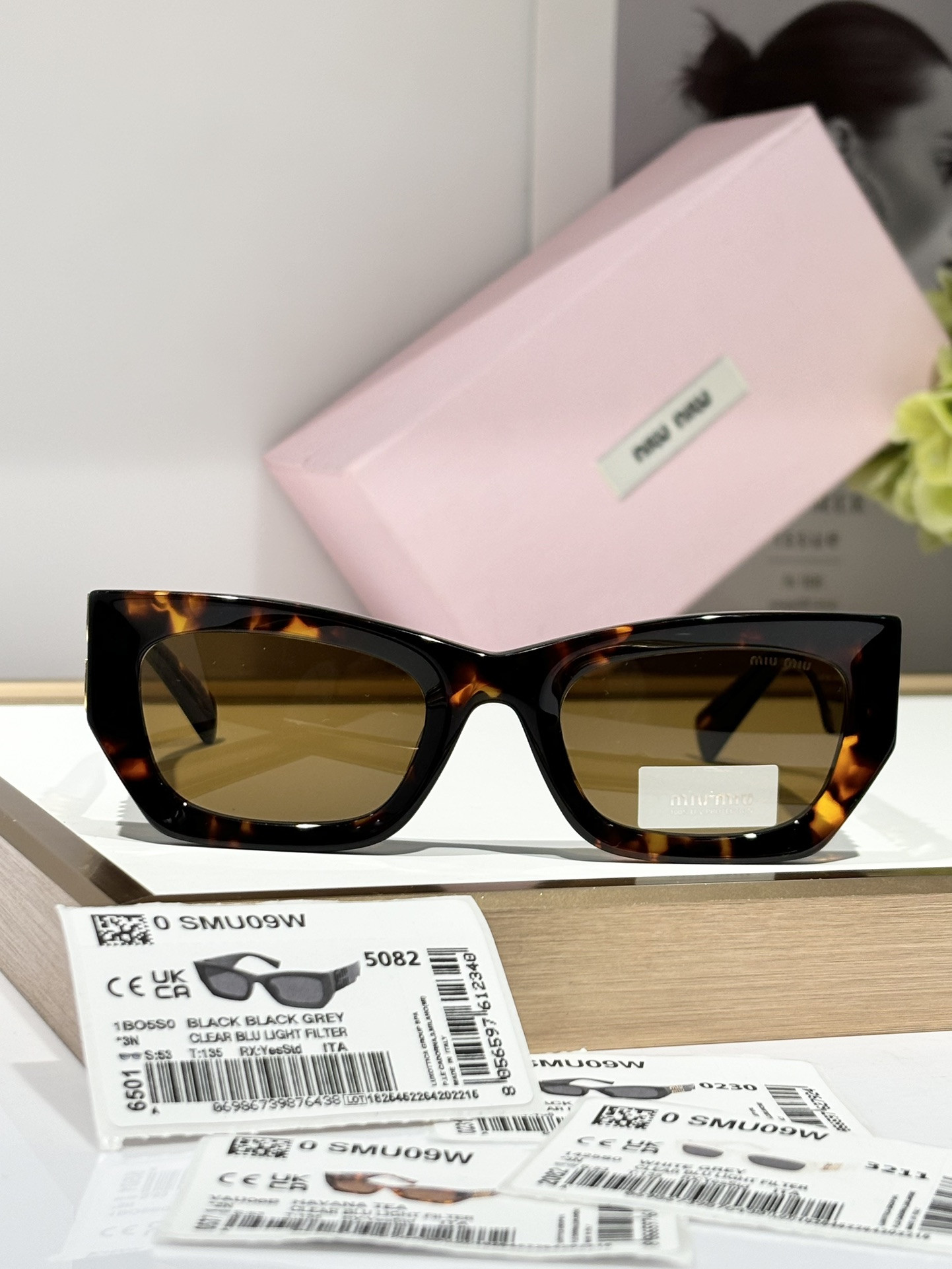 Miu Miu Glasses SMU11W 54-21-135