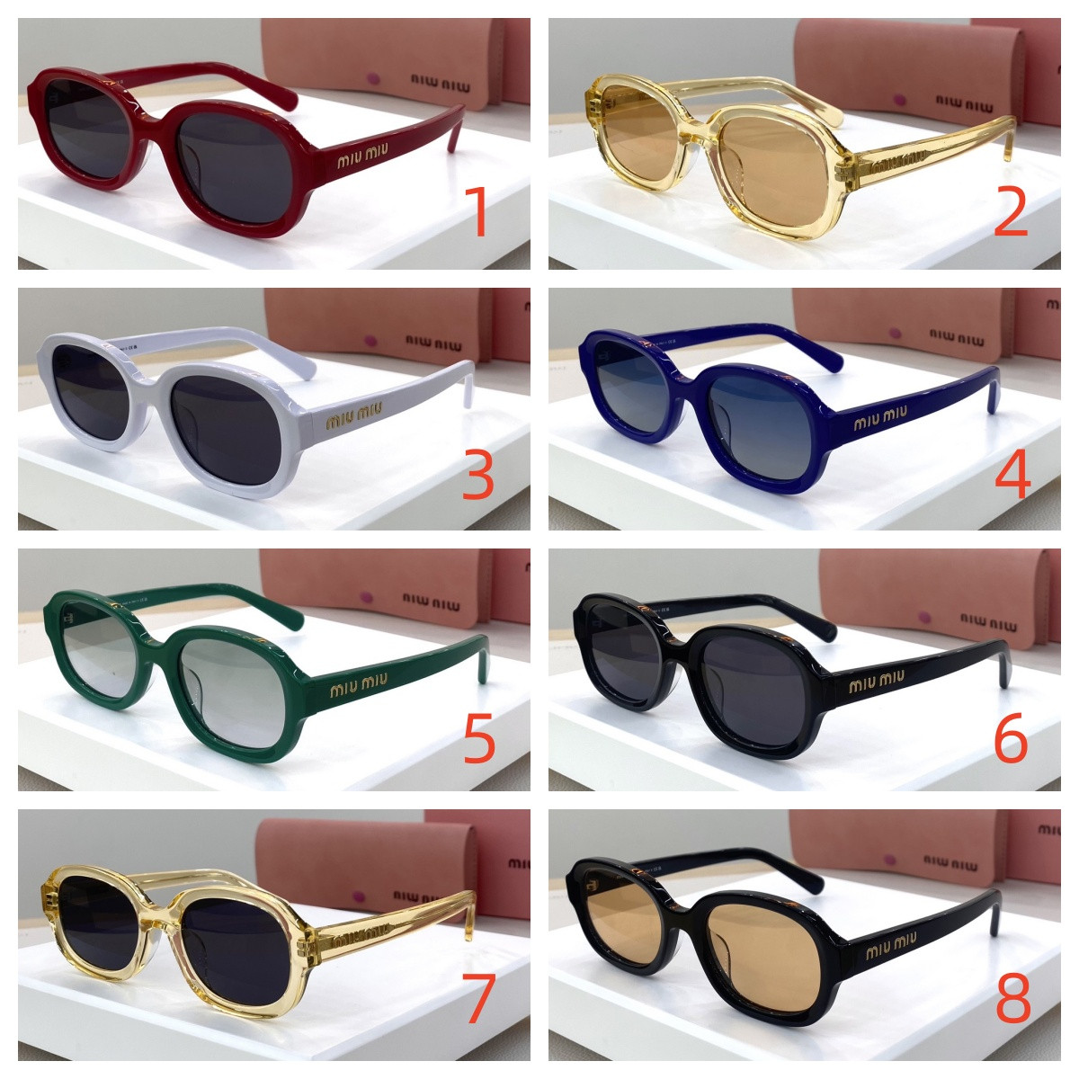 Miu Miu Glasses SMU18W