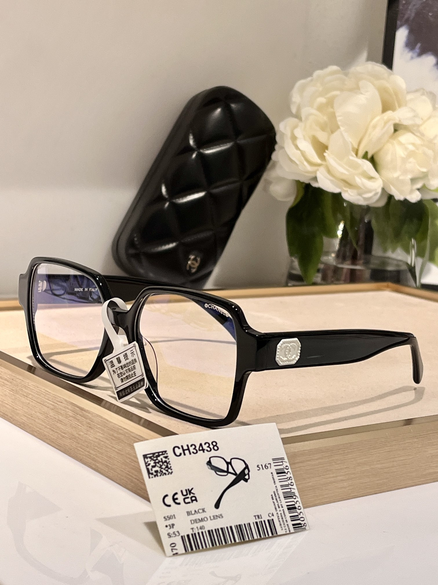Ch*el glasses ch3438 56-17-145