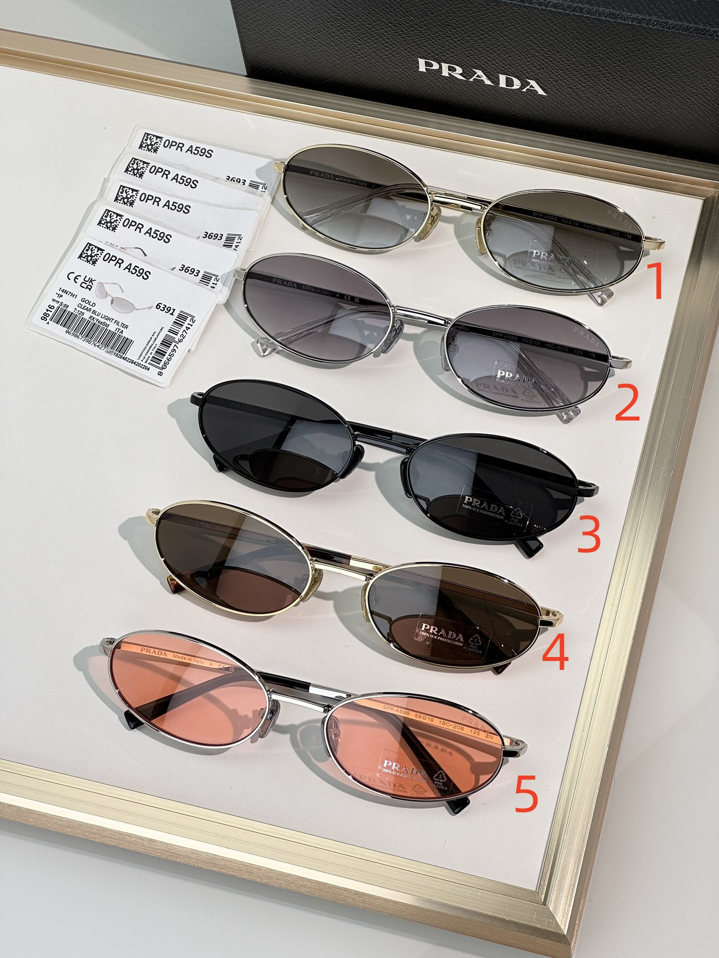 Pra*a glasses spra59s 59-19-125