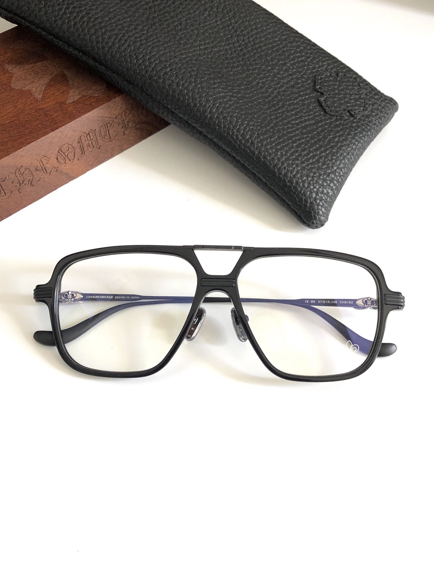 Ch**me He**ts glasses ch8182 57-15-148