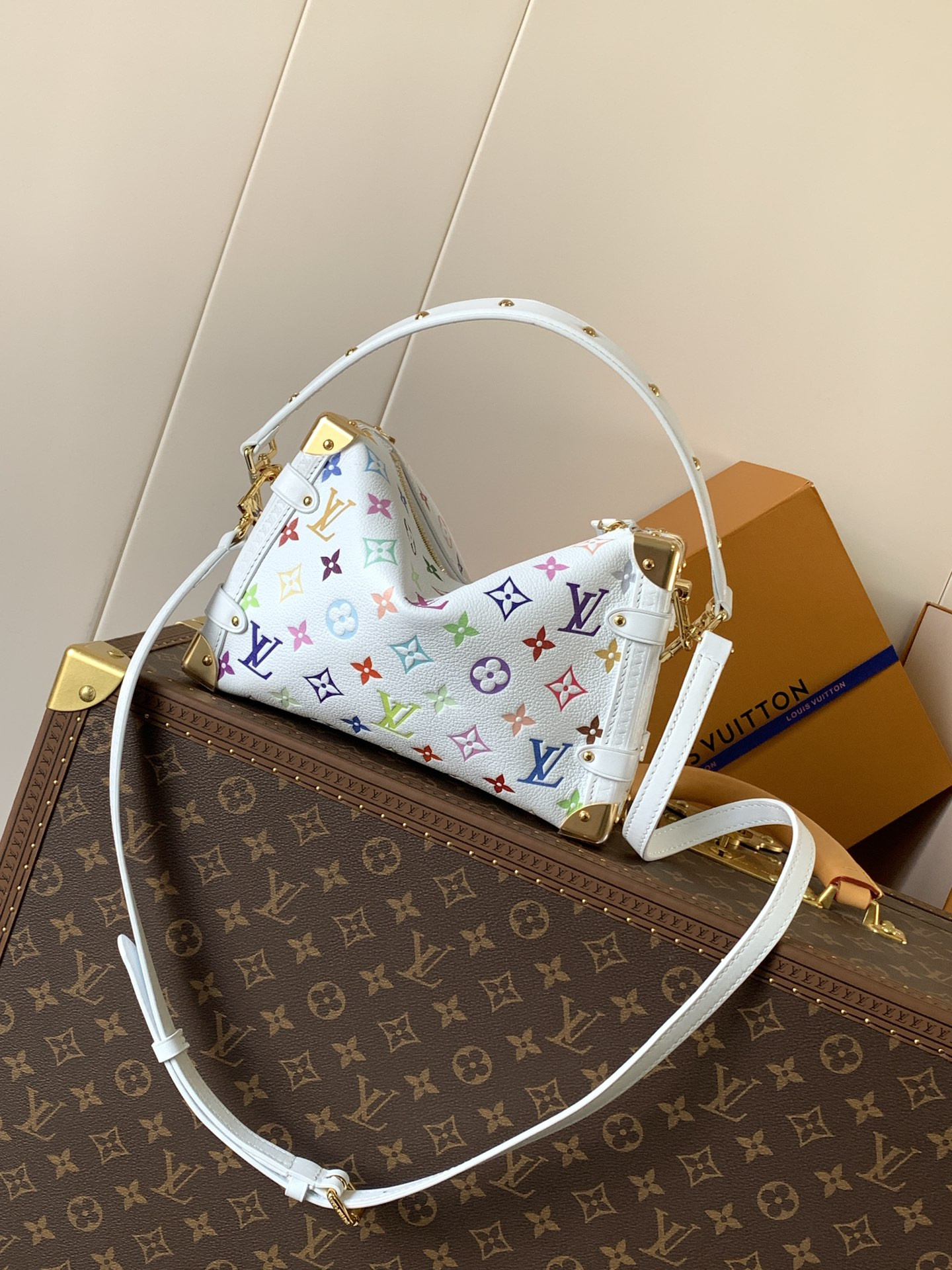 LV Side Trunk M14046 16x8.5x23.5cm