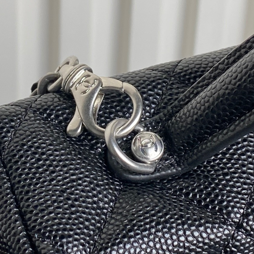 Ch*el with chain handbag 14×18×3cm