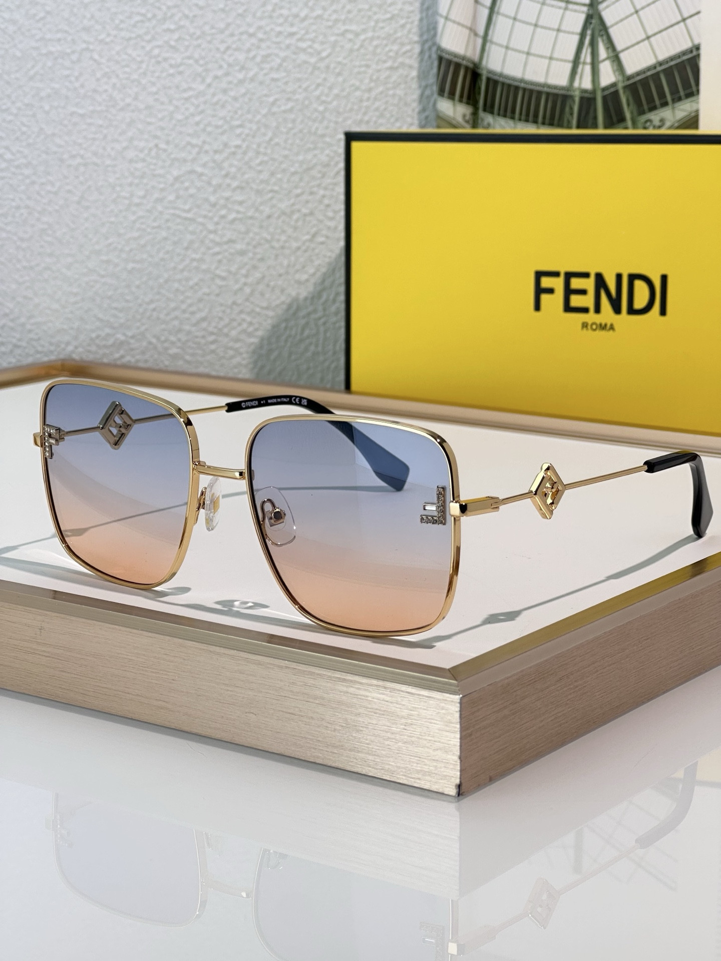 F**di glasses fe40149u 58-19-140