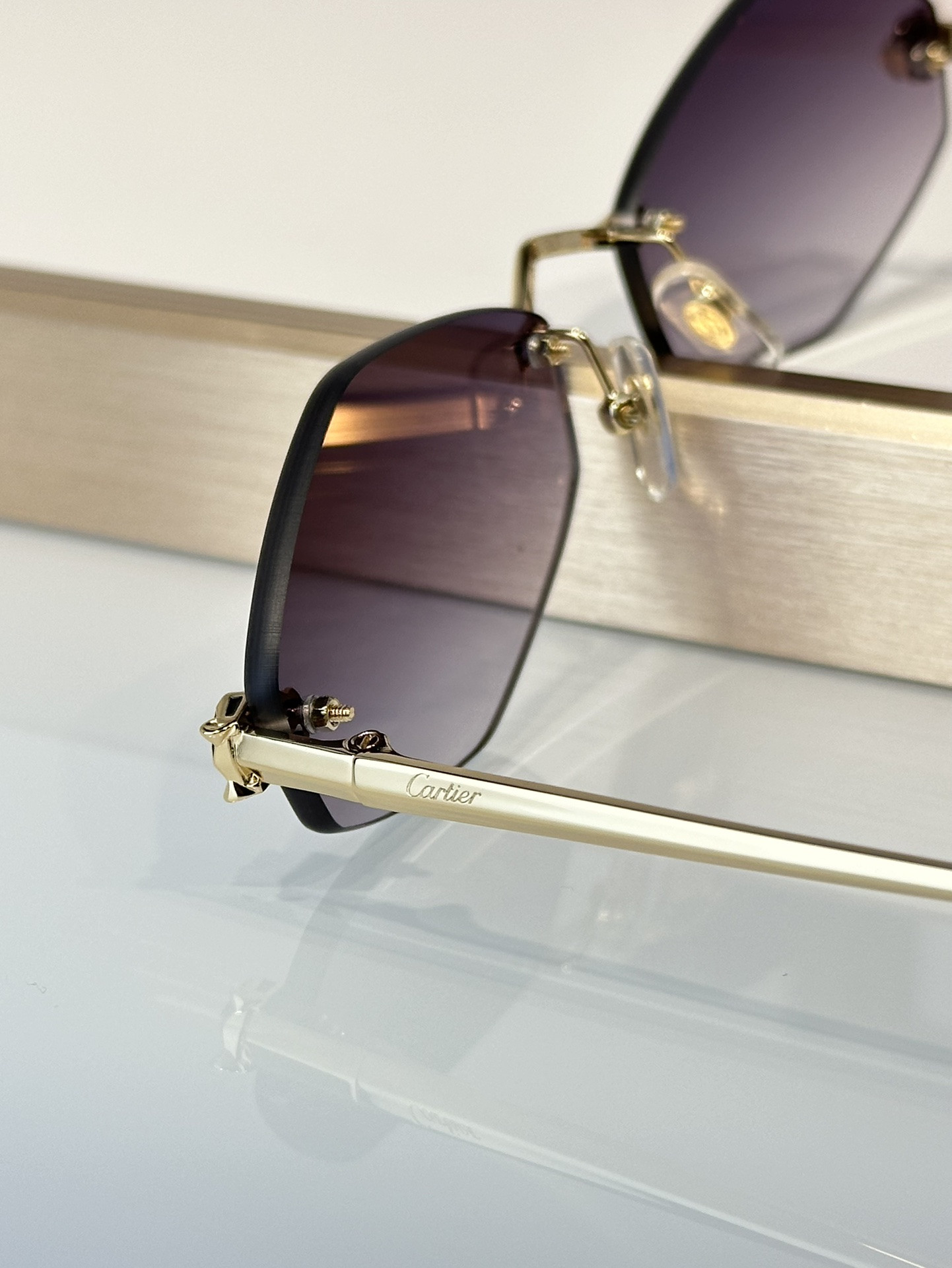 Ca*t*er glasses ct0433s 55-20-140