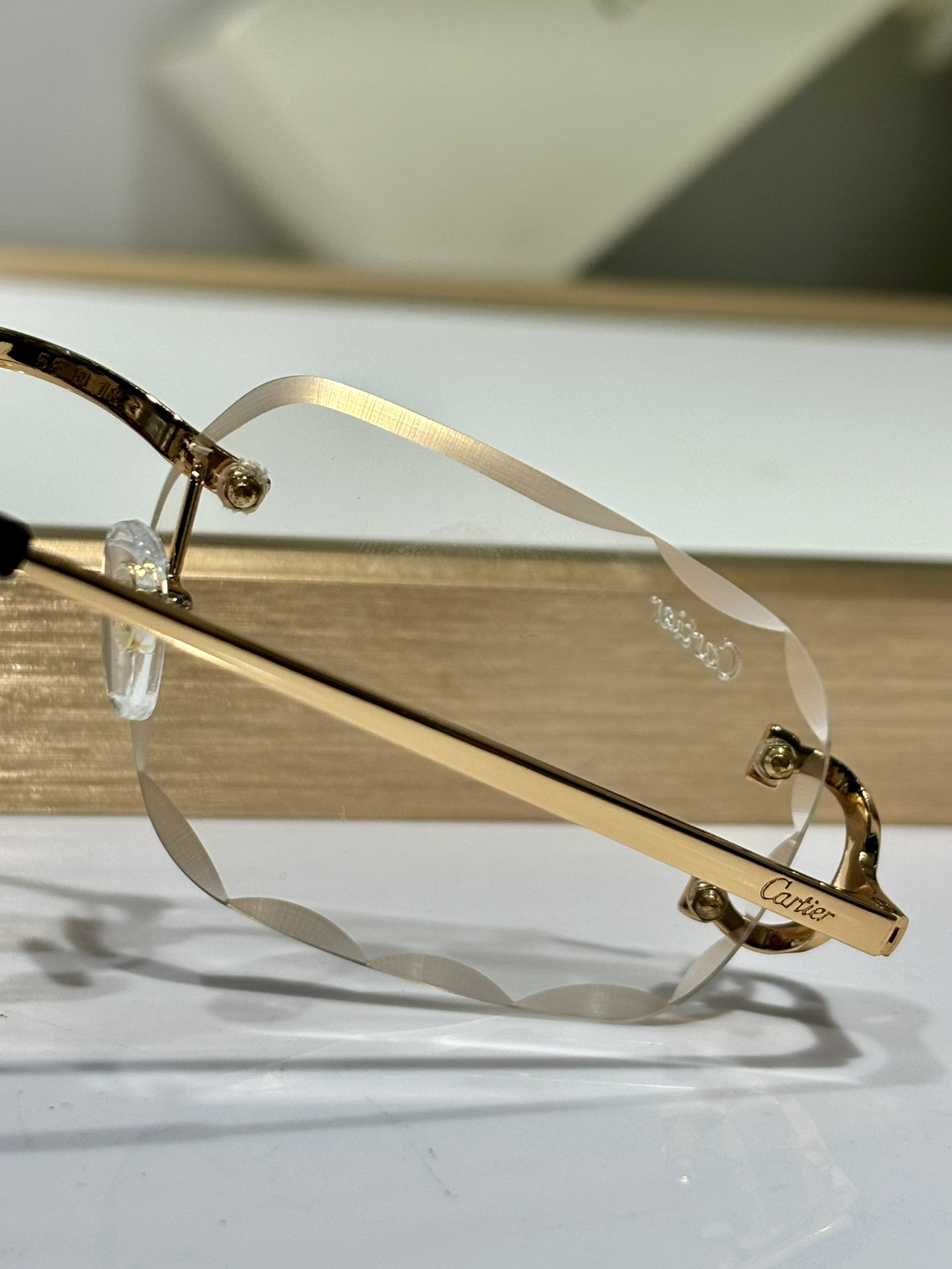 Ca*t*er glasses photochromic lenses ct0092 55-18-145