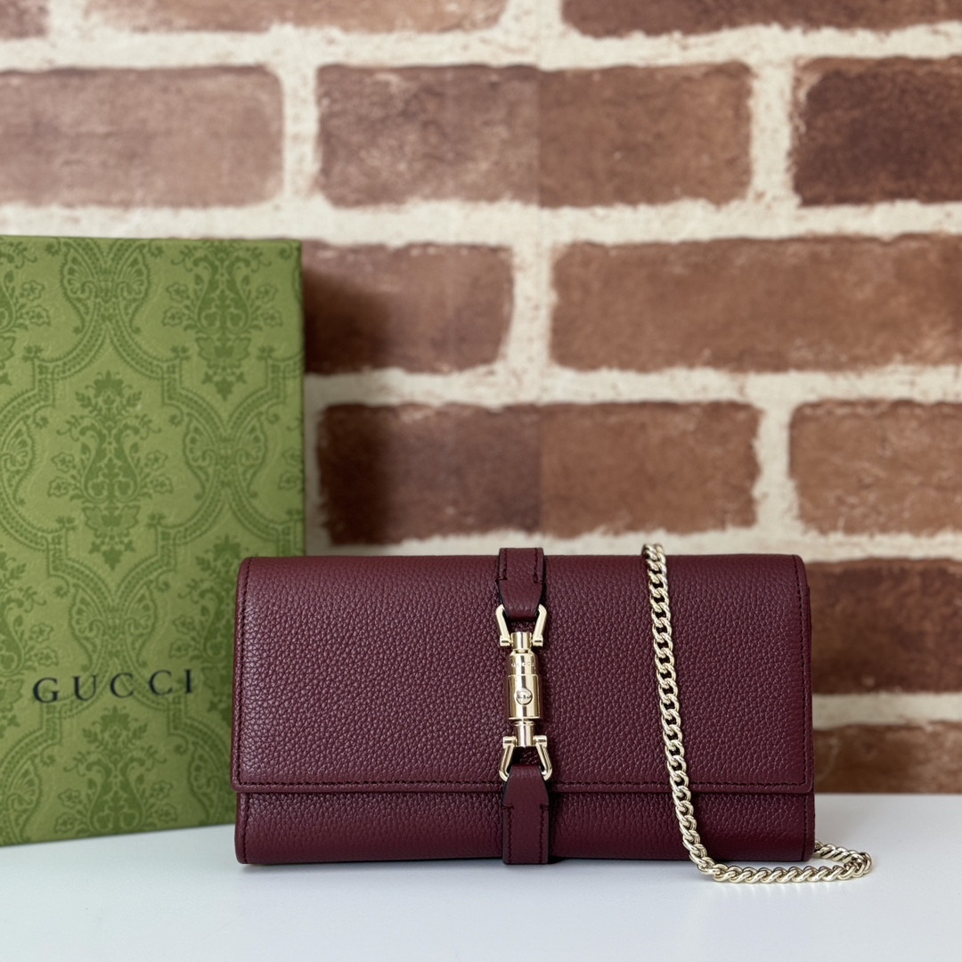 G*u*i jackie 1961 wallet on chain 19x10x3.5cm