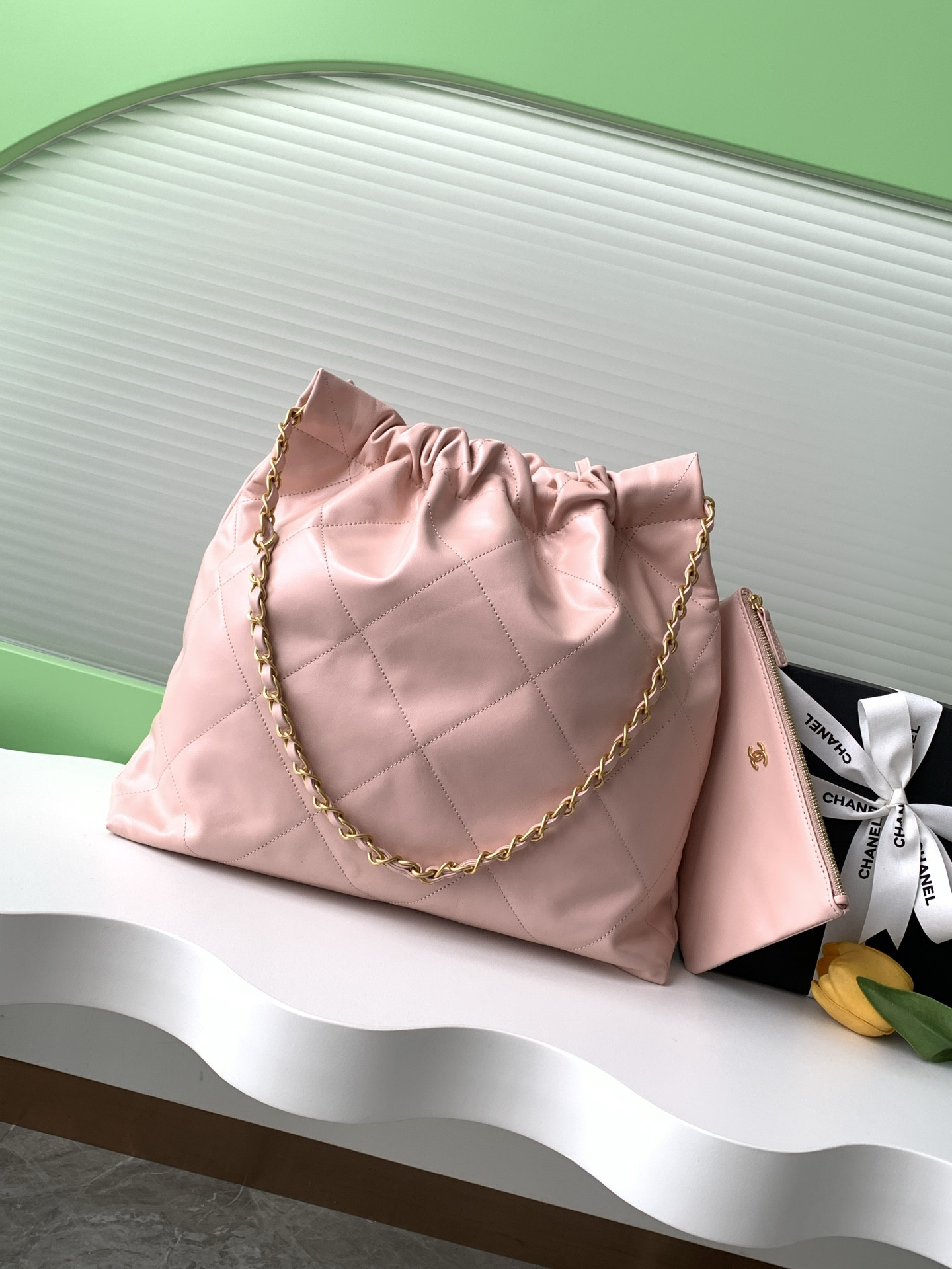 Ch*el 22 handbag as3261 39×42×8 cm