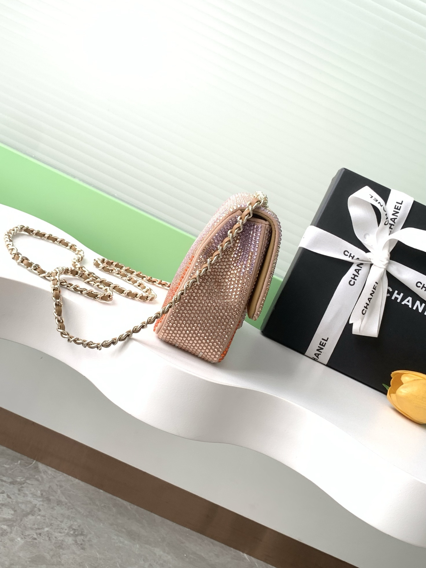 Ch*el 25ss classic flap handbag cf 14x21x8cm