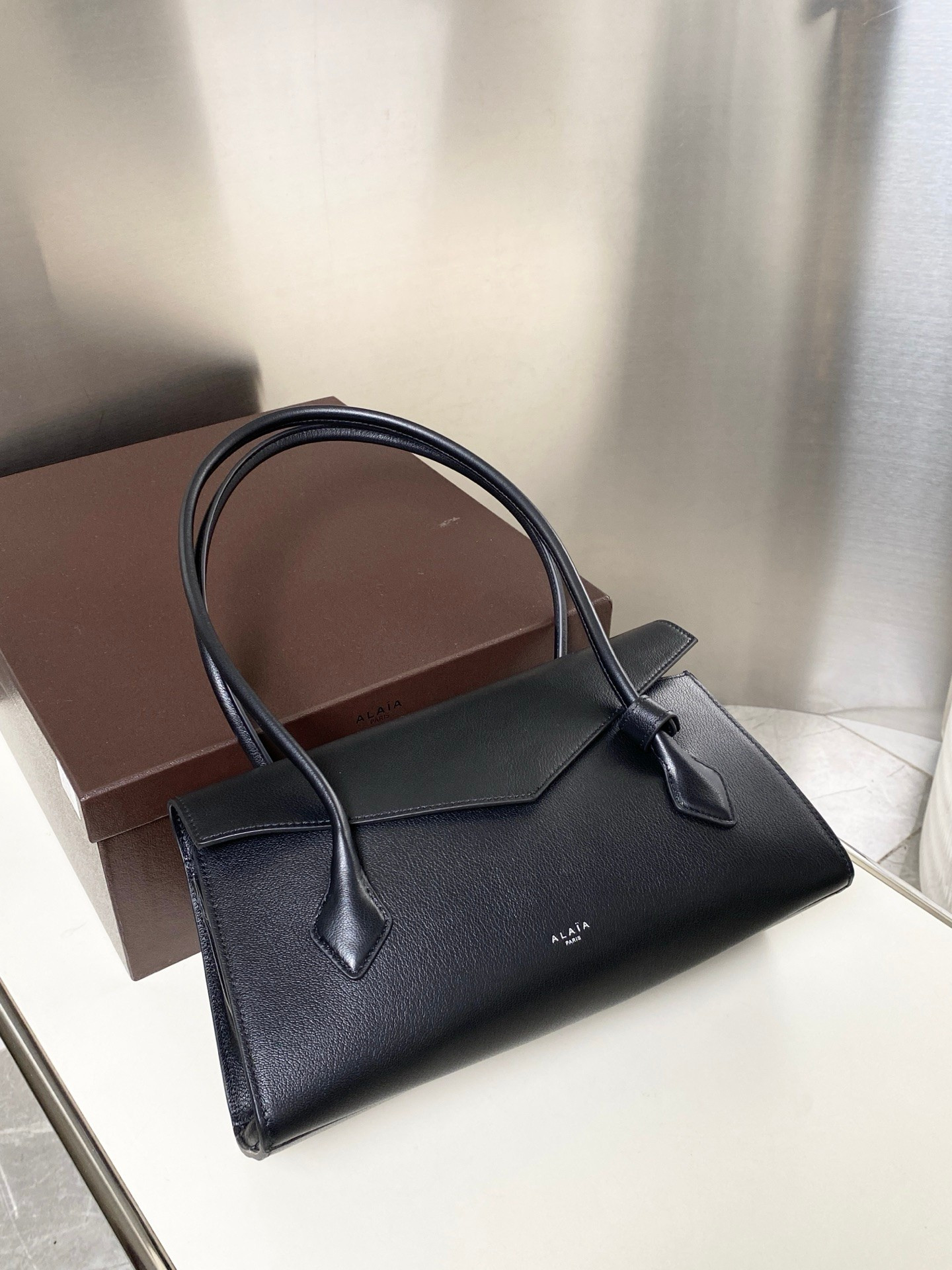ALAÏA LE TECKE Tote Bag 32x13x15cm