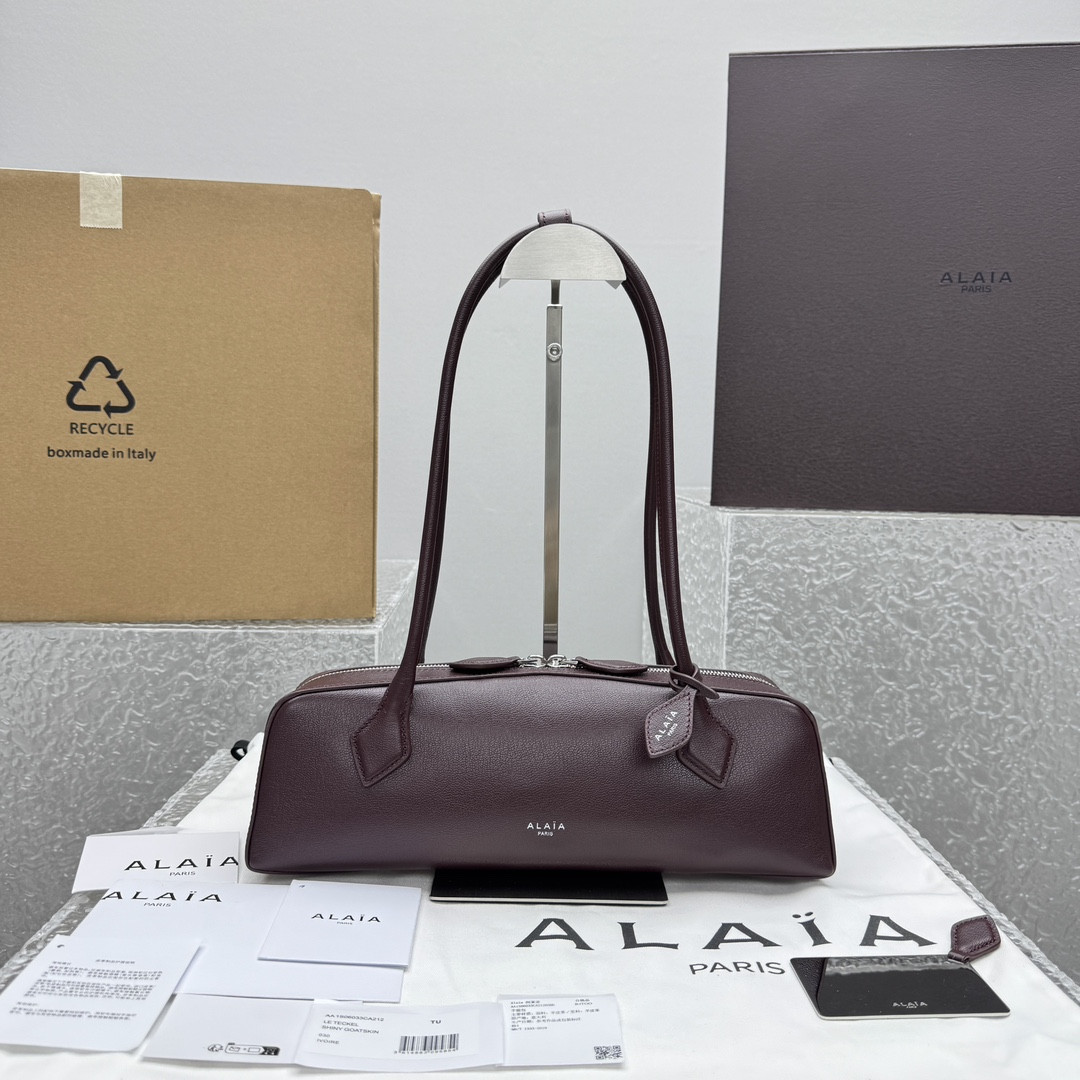 ALAÏA LE TECKEL MEDIUM BAG 33x11x10cm