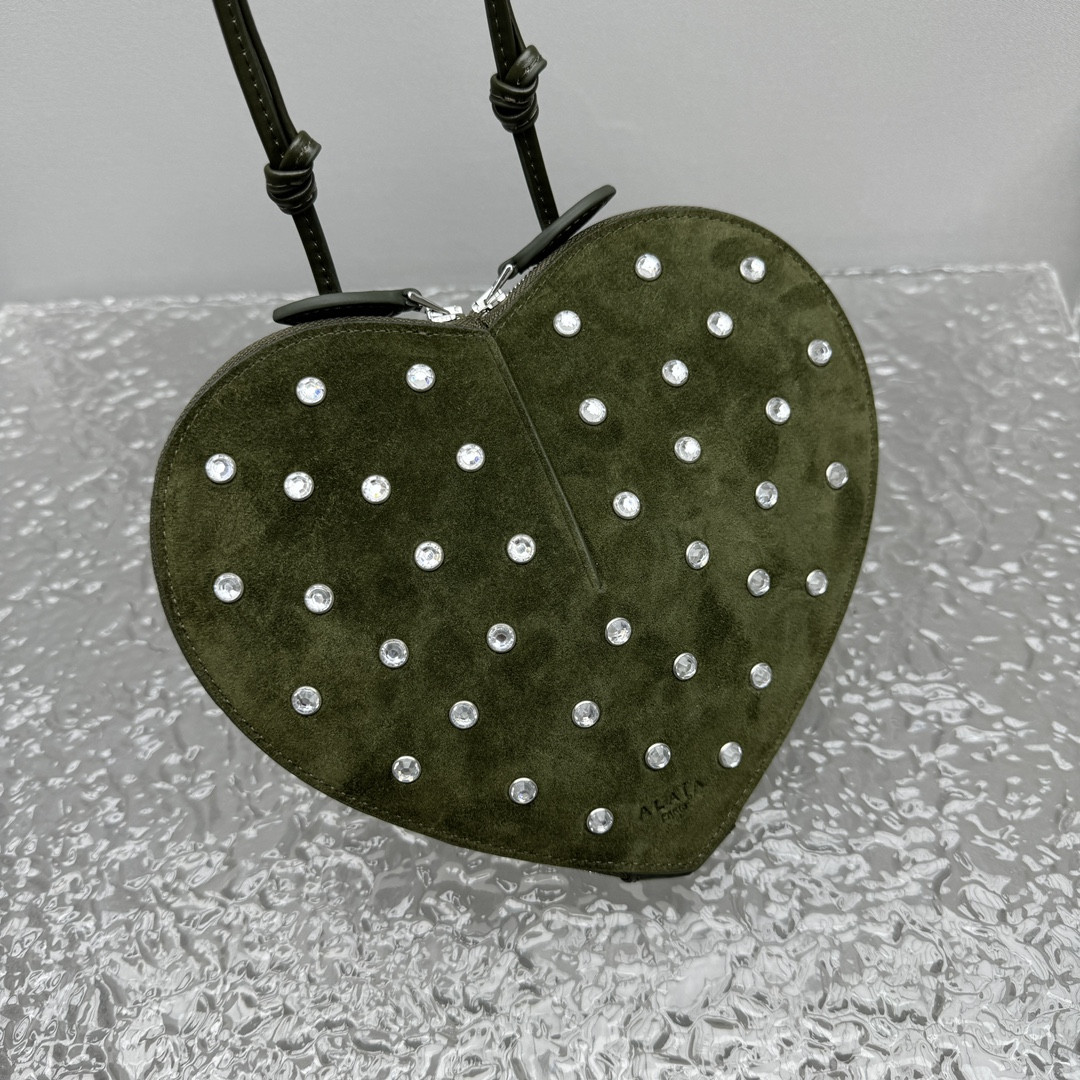 ALAÏA Le Coeur Heart Bag 18.5x20.5x5cm