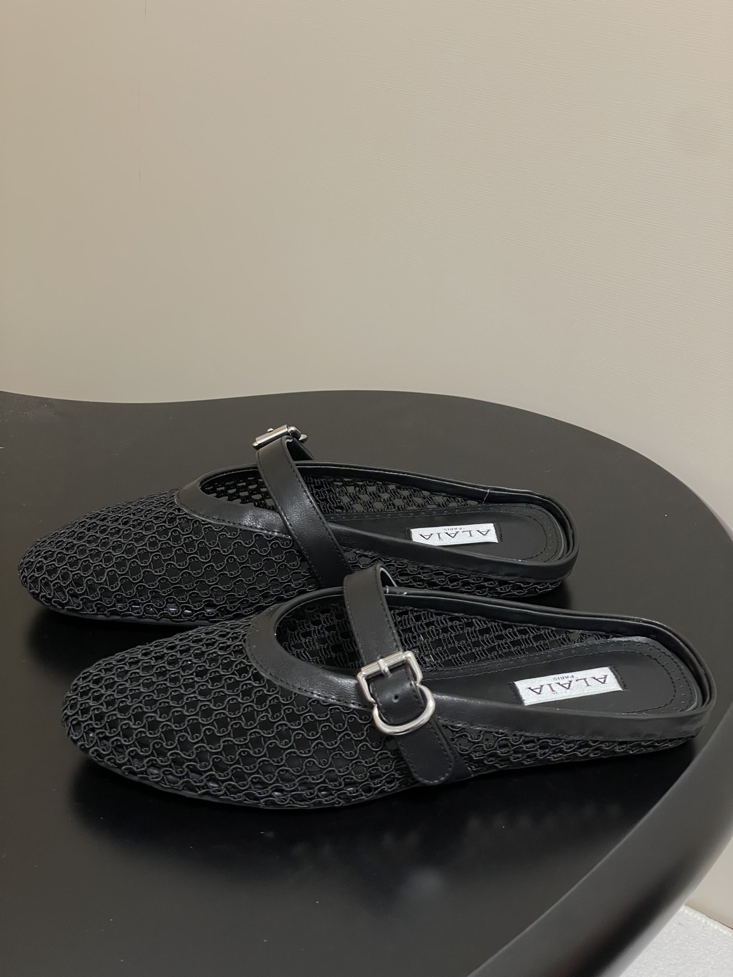 UA Alaia Flat Mules(Customized Size 7-10 days production time)