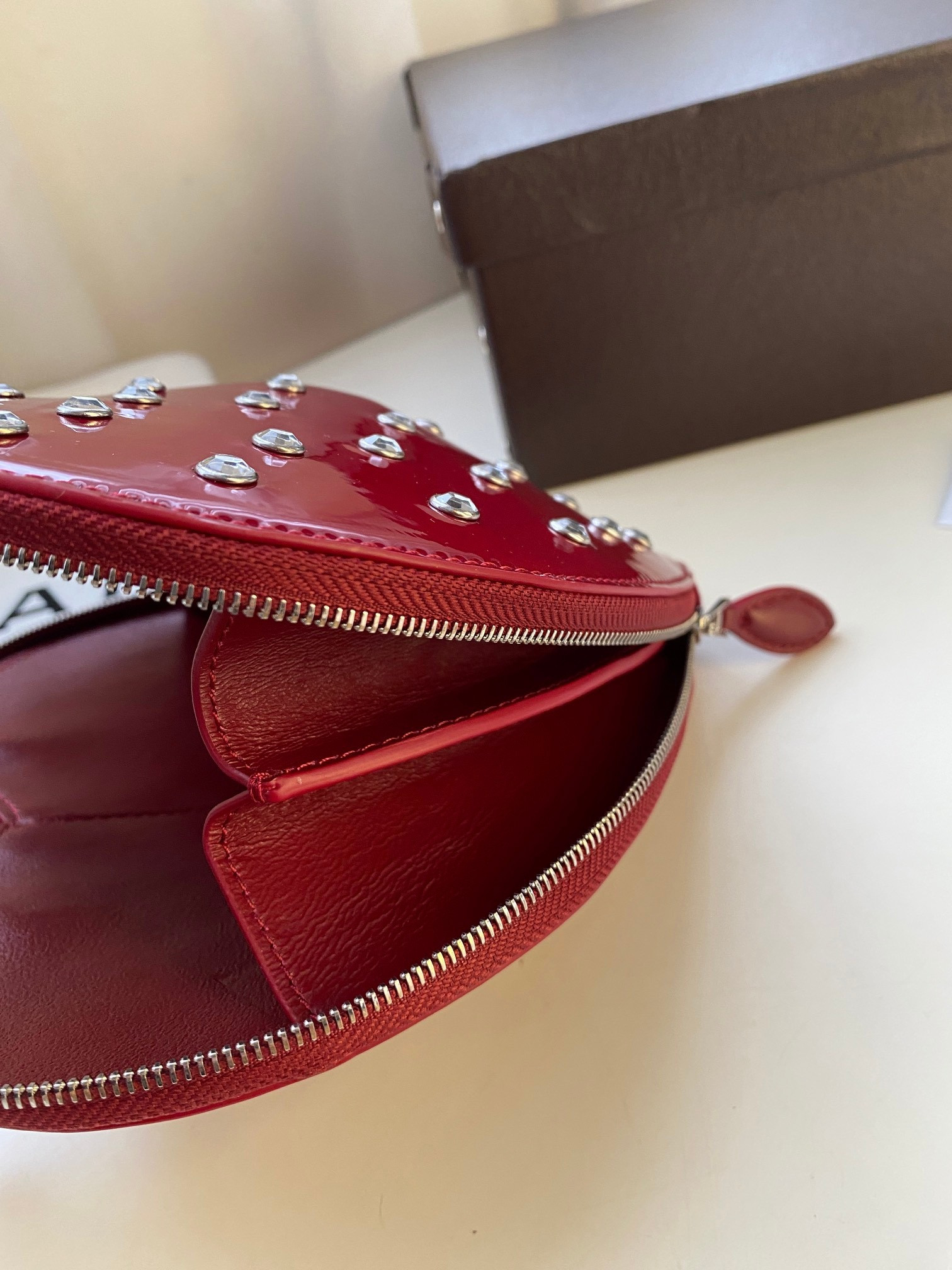 ALAÏA Le Coeur Heart Bag 18.5x20.5x5cm