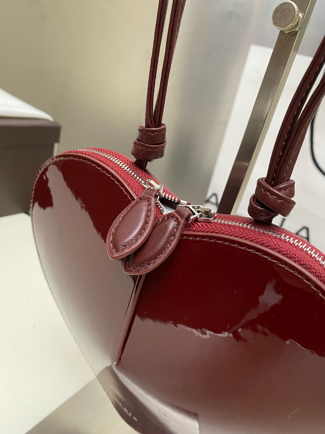 ALAÏA Le Coeur Heart Bag 18.5x20.5x5cm