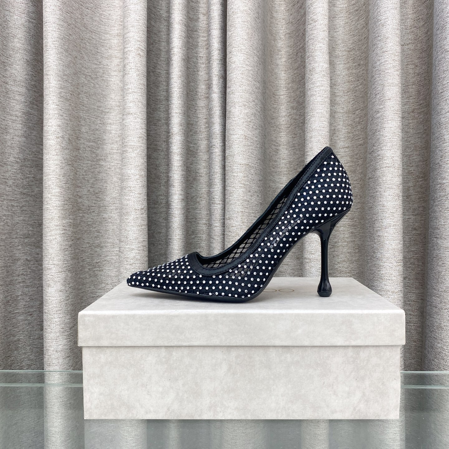 ua Ji*y Ch* ixia mesh pumps 8.5cm