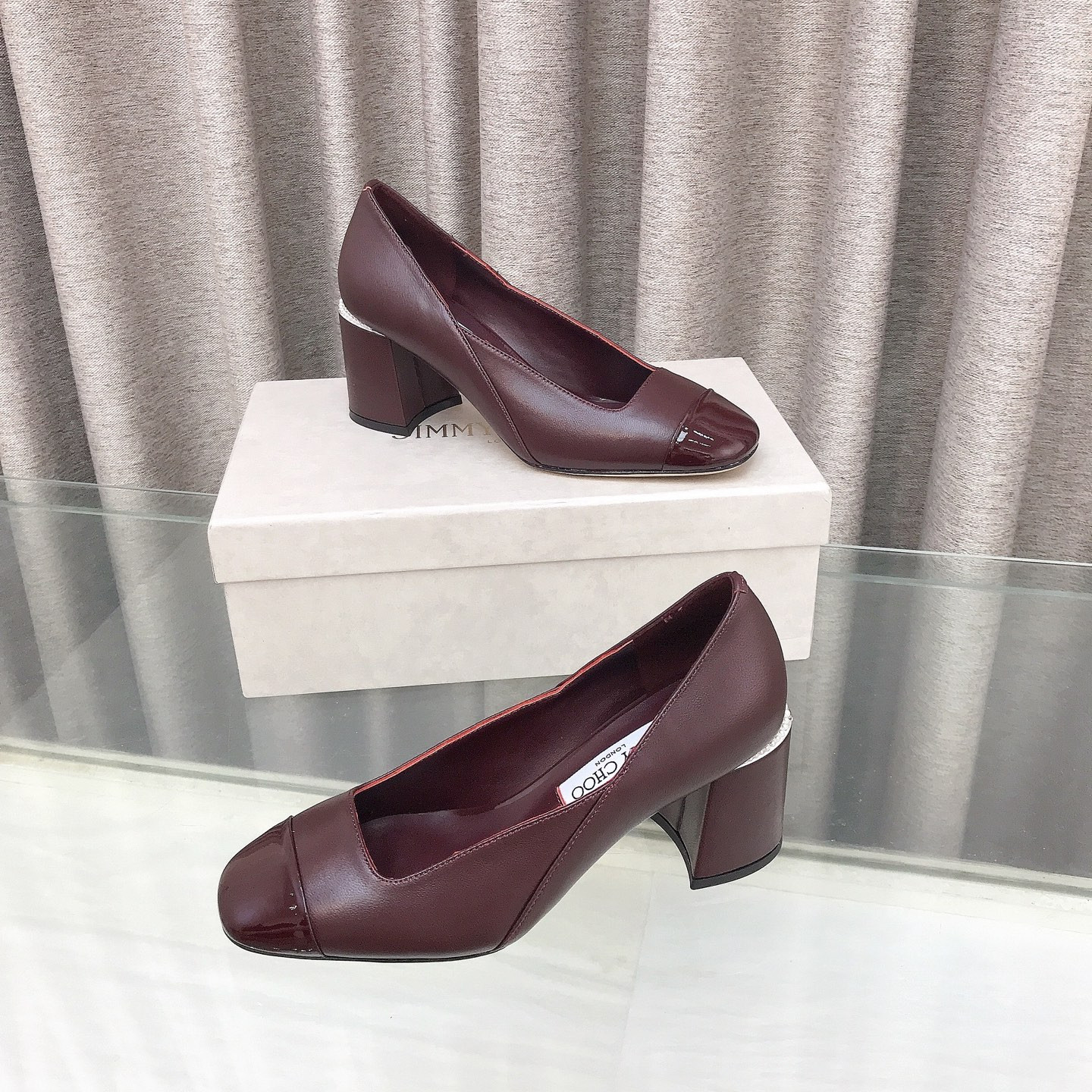 ua Ji*y Ch* jenson pumps 8.5cm