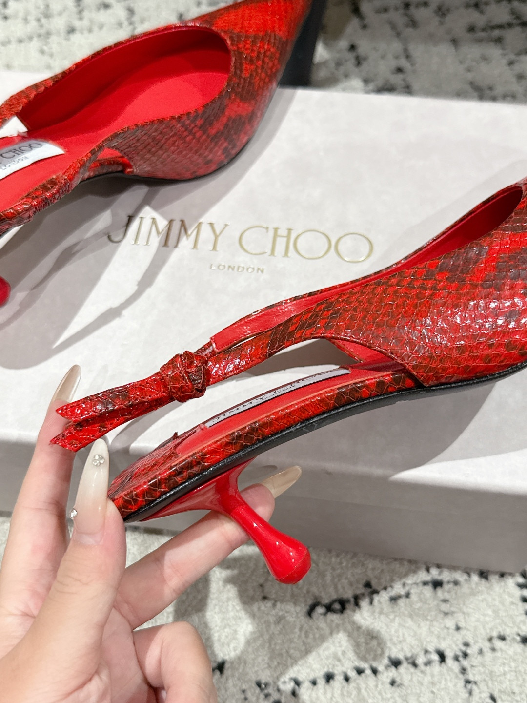 ua Ji*y Ch* camie slingbacks 5cm