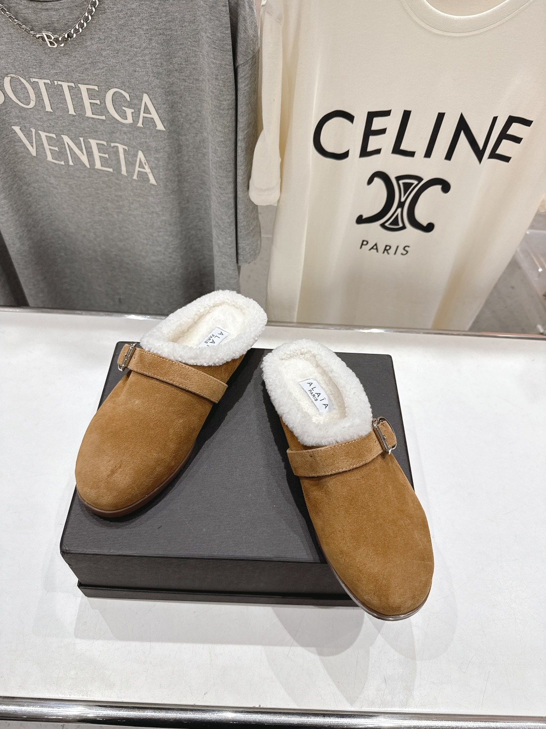 UA Alaia Flat Mules