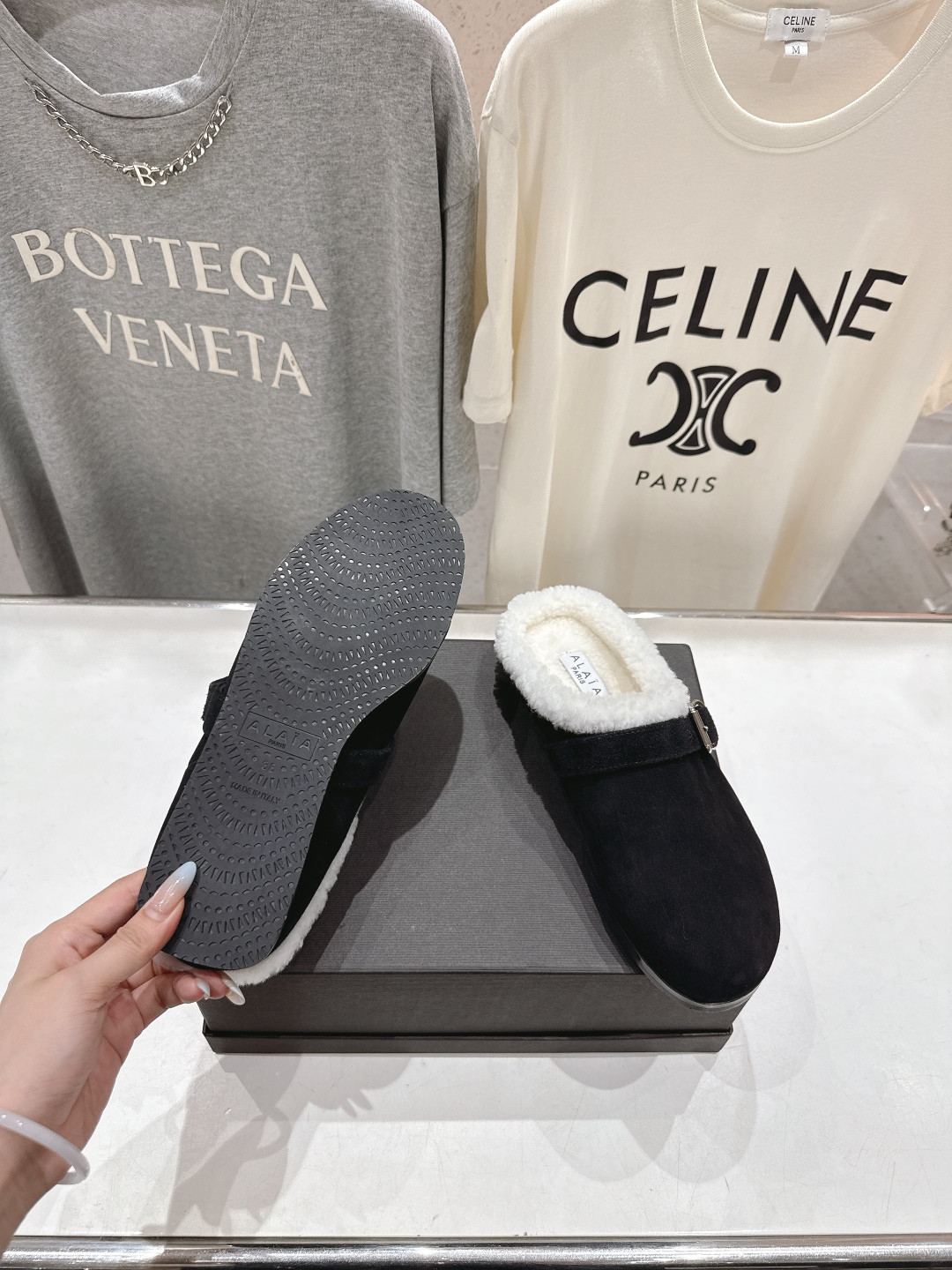 UA Alaia Flat Mules